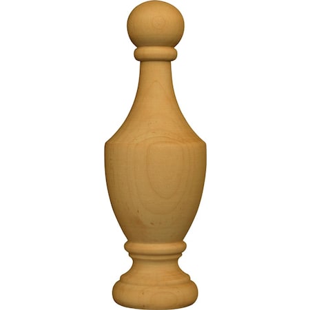 Osborne Wood Products 6 x 2 x 2 Heritage Bedpost Finial in Knotty Pine 3003P